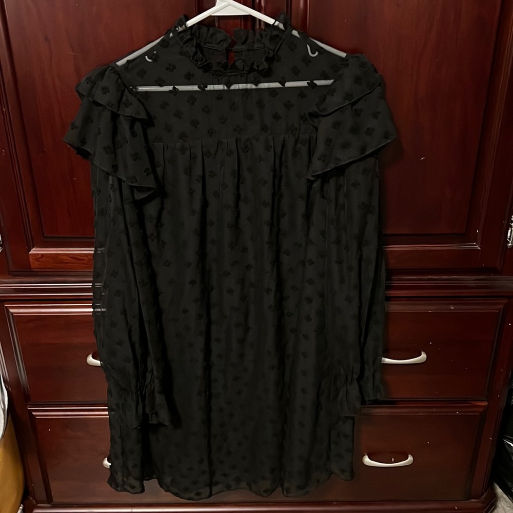 Boutique mini dress with dots - very dressy - size medium